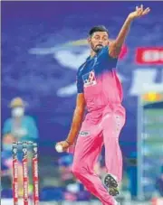  ?? FILE PHOTO ?? Ankit Rajpoot took four wickets against Gujarat.