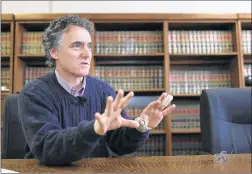  ?? ABEL URIBE/CHICAGO TRIBUNE ?? Cook County Sheriff Tom Dart wants Illinois to extend its eviction moratorium.