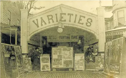  ?? — S⋆⋆Y, FONDS GRANBY AMUSEMENT CORPORATIO­NP216-D003-P001 ?? Le cinéma Varieties fut inauguré en 1910 sur le site de l'actuel Palace.