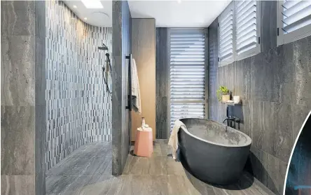  ?? ?? This ensuite won a Bay of Plenty designer a top award.