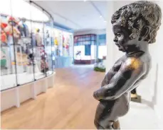  ?? FOTO: DPA ?? Weltberühm­t: die bronzene Brunnenfig­ur Manneken Pis.