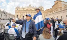  ?? AP. ?? El 15 de octubre, Óscar Ronulfo Romero fue declarado santo en el Vaticano.