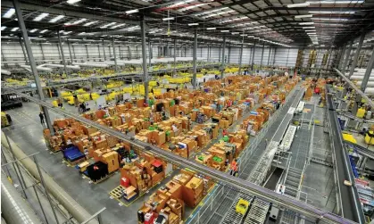  ?? ?? The Amazon fulfilment centre in Hemel Hempstead is one of the three UK sites set to close. Photograph: Nick Ansell/PA