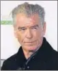  ?? AFP ?? Pierce Brosnan