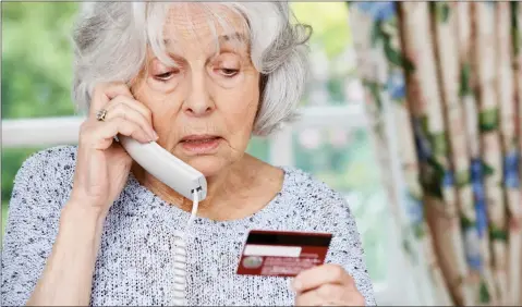  ?? Picture: Shuttersto­ck ?? „ People are becoming more wary of giving bank details over the phone but it pays to be cautious with informatio­n.