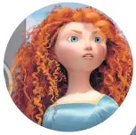  ??  ?? Kelly voiced Princess Merida in Brave