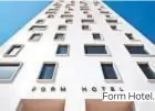  ??  ?? Form Hotel.