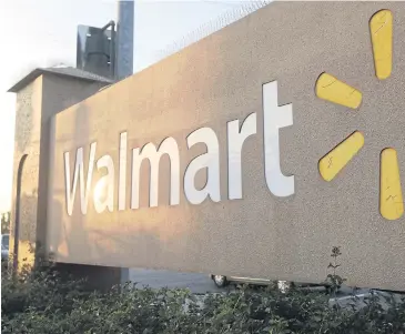  ?? BLOOMBERG ?? Walmart Inc has long sought to have a bigger foothold in financial services — interests that can be traced back to at least the 1990s.