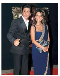  ??  ?? happily married for 23 years, Shah rukh and Gauri Khan are one of Bollywood’s power couples. — aFP
