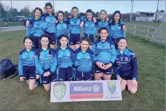  ??  ?? The Moneystown NS team who competed in the Allianz Cumann na mBunscol Shield last week.