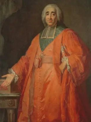  ?? ?? René de Maupeou (1714-1792), de Pierre Lacour (1745-1814). Principal ministre d’État sous le règne de Louis XV, il est célèbre pour la réforme des parlements (1771).