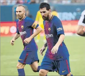  ?? FOTO: MANEL MONTILLA ?? Iniesta y Messi están entre los candidatos al premio The Best de la FIFA