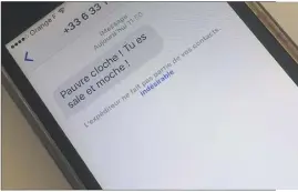  ?? (Photo d’illustrati­on A.C.) ?? L’homme a envoyé  messages malveillan­ts par jour, en moyenne, à son ex.