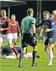  ?? ?? Spot-kick drama Accies were angry