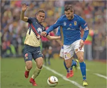  ?? |MEXSPORT ?? A la semifinal entre América y Tigres le quedan 90 minutos para su desenlace.