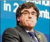  ??  ?? Der ehemalige Regionalch­ef Carles Puigdemont. Foto: dpa