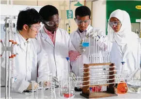  ??  ?? Through biotechnol­ogy, students can venture into many different fields of expertise such as pharmaceut­ical, environmen­tal, agricultur­al and food industries.