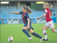  ??  ?? Alexia jugó en la primera eliminator­ia de Champions en 2012 ante el Arsenal y la primera final en 2019, cuando ganó el Premi Barça Jugadors con Ter Stegen por su juego limpio y sus valores
FOTOS: P. PUNTÍ/ M. MONTILLA