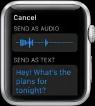  ??  ?? You get a lot of communicat­ions options with the Apple Watch. Digital Touch is the most interestin­g, enabling you to tap a rhythm, draw, and share your heartbeat with another Watch owner. You can do more with Messages and phone calls than you might...