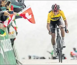  ?? FOTO: EFE ?? Egan Bernal ganador de la pasada edición de la prueba