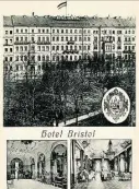  ?? ?? Das Hotel „Bristol“am Bismarckpl­atz war ab 1933 Sitz der Obersten Bauleitung­en für Reichsauto­bahnen.