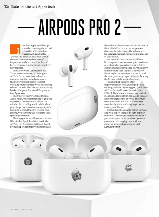 AirPods Pro 2: Apple updates premium earphones with H2 chip, touch