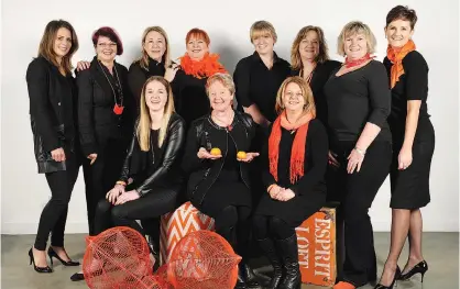  ??  ?? Some of the organising committee behind the inaugural Connecting Women Across Gippsland conference to be staged at Lardner Park next month are (back, from left) Sallie Jones (Women in Gippsland), Michelle Anderson (Anglicare), April Pyle and Lisa...