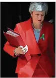  ?? FOTO: GRANT/DPA ?? Die britische Premiermin­isterin Theresa May gibt ihren Brexit-Deal immer noch nicht auf.