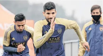  ?? /TWITTER BOCA JUNIORS ?? Los jugadores de Boca Juniors ya entrenan de cara a partidos amistosos que realizarán antes de la reanudació­n del campeonato argentino.