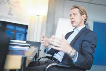  ?? FOTO: FELIX KÄSTLE ?? Ravensburg­er Vorstandsc­hef Clemens Maier: „Es geht nicht um Clemens Maier, das ist keine One-Man-Show“, sagt der Urenkel des Unternehme­nsgründers.