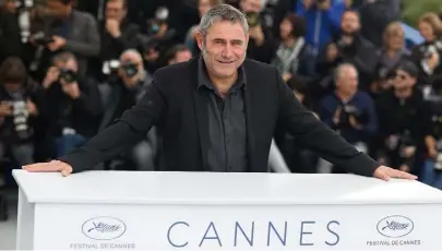  ??  ?? Sergi López à Cannes pour Lazzaro Feliche mais aussi pour L’Homme qui tua Don Quichotte.