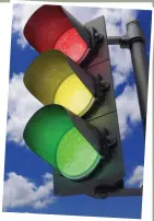  ??  ?? Frustratin­g: Traffic lights can make everyday life hell