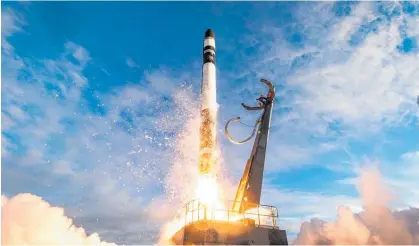  ?? Photo / Getty Images ?? Morgan Stanley sees Rocket Lab’s track record as “a stand-out among peers”.