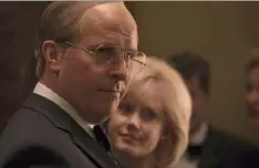  ?? Matt Kennedy/Annapurna Pictures ?? Christian Bale stars as Dick Cheney with Amy Adams as Lynne Cheney in “Vice.”