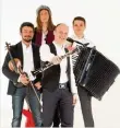  ?? Foto: Klezmer Tunes ?? The Klezmer Tunes treten von 17 bis 19 Uhr auf.