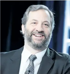  ?? RICHARD SHOTWELL/INVISION/AP ?? Director Judd Apatow is calling for change in Hollywood after recent sex scandals rocked the entertainm­ent industry.