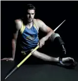  ?? PHOTO: GETTY IMAGES ?? Rory McSweeney is competing in the javelin event.