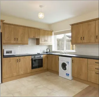  ??  ?? The kitchen in this Collooney property.