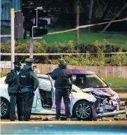  ?? PSNI/PA WIRE/ KEVIN SCOTT ?? Scene: Lucy Mcilhatton (24) who died after a crash on the Springfiel­d Road in west Belfast (above) on Sunday evening