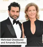  ??  ?? Mehrdad Ghodoussi and Amanda Staveley