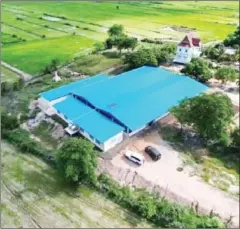  ?? SUPPLI ?? A safe evacuation centre in Kampong Thom province.