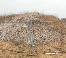  ?? FOTO: KRÄUTER ?? Die Ansiedlung auf dem Ikowa- Gelände in Waltershof­en ist für die Firma Glas Marte gescheiter­t. Darum will sie nun klagen.