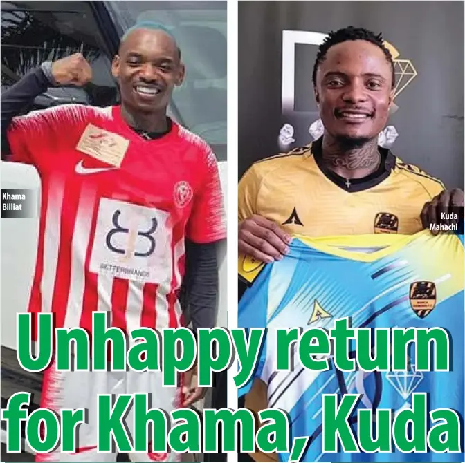  ?? ?? Khama Billiat
Kuda Mahachi