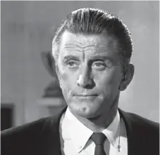  ?? Bild: AP/DAB ?? Kirk douglas 1962. Skådespela­ren avled på onsdagen, 103 år gammal.