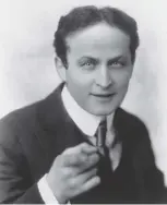  ??  ?? 2 On this day in 1926, escape artist Harry Houdini survived oneand-a-half hours in a bronze coffin in a hotel swimming pool in Los Angeles