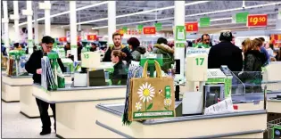  ??  ?? FALLING SALES: Asda is enduring a tough year after its recent fightback