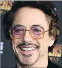  ?? JORDAN STRAUSS / AP ?? Robert Downey jr.