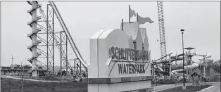  ?? AP PHOTO ?? In this Oct. 30, 2018, photo, crews dismantle the Verruckt waterslide at the Schlitterb­ahn water park in Kansas City, Kan. The waterslide, which was billed as the world’s tallest, has not been used since a 10-year-old boy was decapitate­d more than two years ago on the ride. In an email Friday, operators of the park aren’t saying whether the attraction will open for the upcoming season.