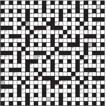  ??  ?? FOR A CHANCE TO WIN £750: Solve crossword to reveal the word reading down the shaded boxes. HOW TO ENTER: Call 0901 293 6231 and leave six-letter answer and details, or TEXT 65700 with the word XWORD, your answer and name. Texts and calls cost £1 plus standard network charges. One winner chosen from all correct entries received between 00.01 today (Saturday) and 23.59 tomorrow (Sunday). UK residents aged 18+, excl NI. Full terms apply, see Page 50. NEED A CLUE? Text HINT to 65700 for six answers, or call 0901 293 6235. Texts and calls cost £1 plus standard network charges. Today’s clues available from 00.01 Saturday to 23.30 on Sunday.