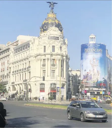  ?? PHOTOS: VALERIE FORTNEY ?? Architectu­re buffs will find plenty to marvel at in downtown Madrid.